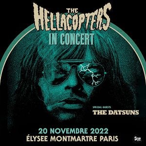 The Hellacopters Elysée Montmartre dimanche 20 novembre 2022
