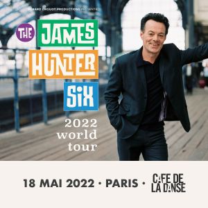 The James Hunter Six en concert au Café de la Danse en 2022