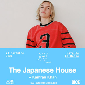 The Japanese House en concert Café de la Danse en novembre 2025