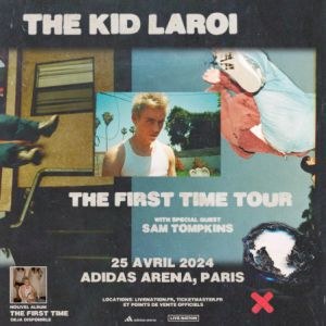 The Kid Laroi en concert à l'Adidas Arena en avril 2024