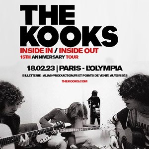 The Kooks en concert à L'Olympia en février 2023