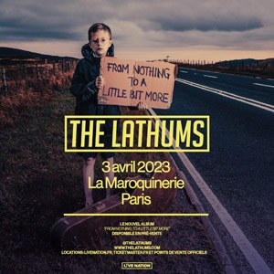 Billets The Lathums La Maroquinerie - Paris lundi 3 avril 2023