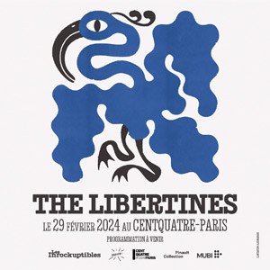 The Libertines en concert au Centquatre en février 2024