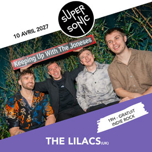 The Lilacs Concert Supersonic Paris 2027