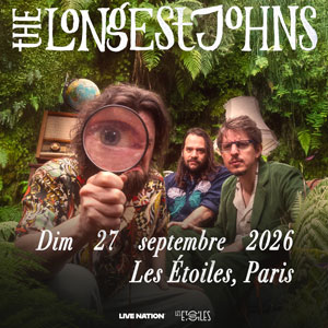 The Longest Johns Concert Les Etoiles Paris 2026