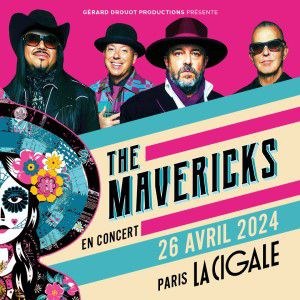 The Mavericks en concert à La Cigale en avril 2024