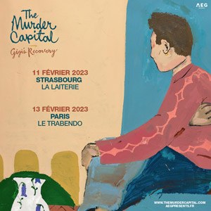 The Murder Capital en concert au Trabendo en 2023