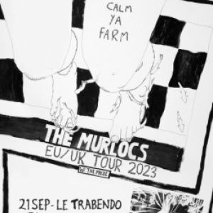 The Murlocs en concert au Trabendo en 2023