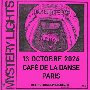 The Mystery Lights en concert au Café de la Danse en 2024