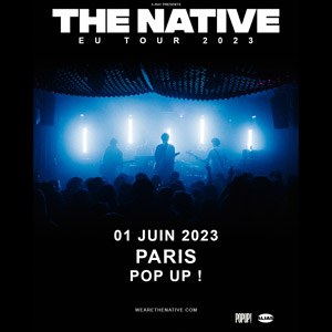 The Native en concert au Pop Up! en juin 2023