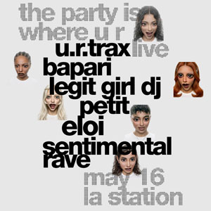 The party is where u.r at Concert La Station - Gare des Mines Paris 2026