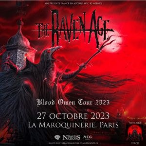 The Raven Age en concert à La Maroquinerie en 2023