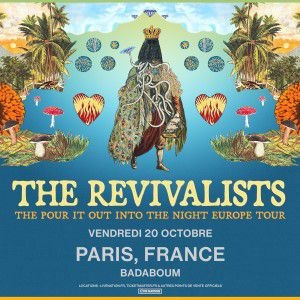 The Revivalists en concert au Badaboum le 20 octobre 2023