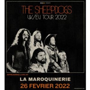 The Sheepdogs en concert à La Maroquinerie