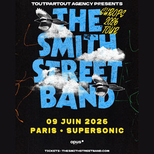The Smith Street Band Concert Supersonic Paris 2026