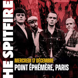 The Spitfires en concert Point Ephemere le 17 décembre 2025