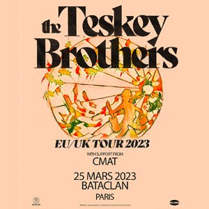 Billets The Teskey Brothers Le Bataclan - Paris samedi 25 mars 2023