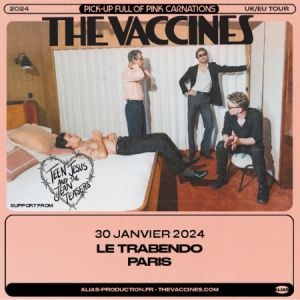 The Vaccines en concert au Trabendo en janvier 2024