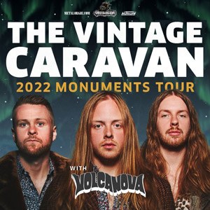 Billets The Vintage Caravan, Volcanova Backstage By the Mill - Paris jeudi 6 octobre 2022