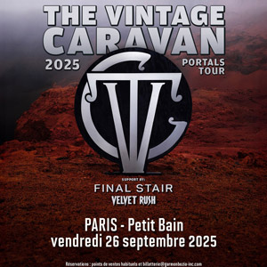 The Vintage Caravan Paris - Petit Bain, le 26 septembre 2025