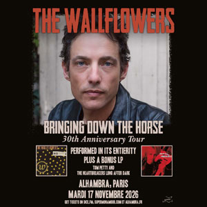 The Wallflowers Alhambra Paris 2026