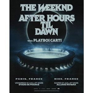 The Weeknd en concert Stade de France le 10 juillet 2026
