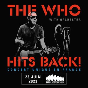 The Who en concert à Paris La Défense Arena en 2023