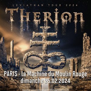 Therion en concert à La Machine du Moulin Rouge en 2024