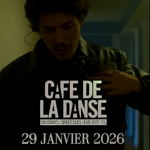 Thomas Goldberg en concert Café de la Danse en janvier 2026