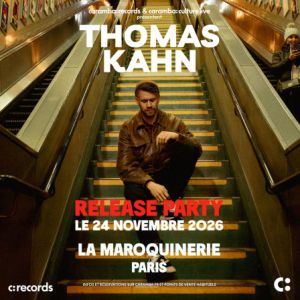 Thomas Kahn Concert La Maroquinerie Paris 2026