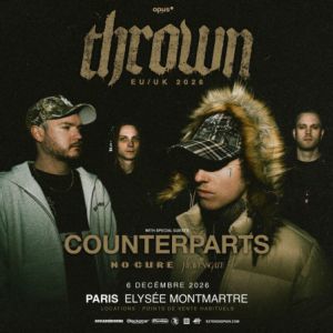 Thrown Concert Elysée Montmartre Paris 2026