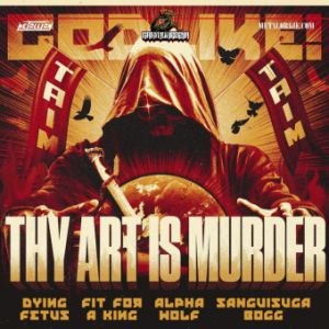 Thy Art Is Murder en concert au Bataclan en juin 2024