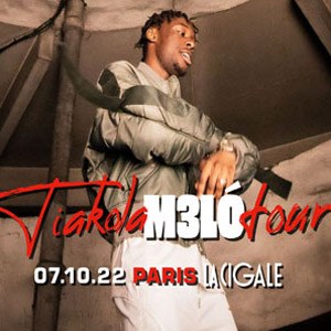 Billets Tiakola La Cigale - Paris vendredi 7 octobre 2022