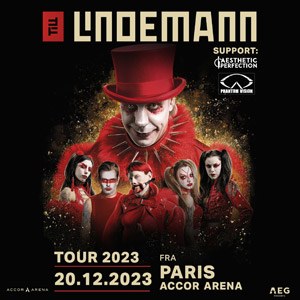 Till Lindemann Accor Arena mercredi 20 décembre 2023