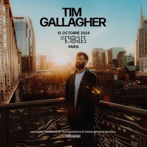 Tim Gallagher en concert Les Étoiles en octobre 2024