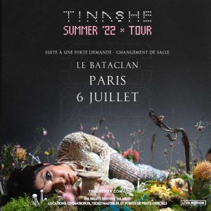 Tinashe en concert au Bataclan en juillet 2022