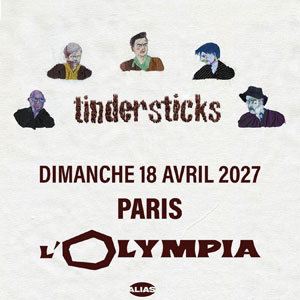 Tindersticks Concert L'Olympia Paris 2027