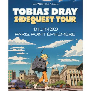 Tobias Dray en concert Point Ephemere en 2023