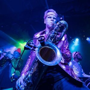 Too Many Zooz en concert au New Morning en 2022