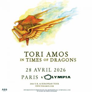 Tori Amos  en concert L'Olympia en avril 2026