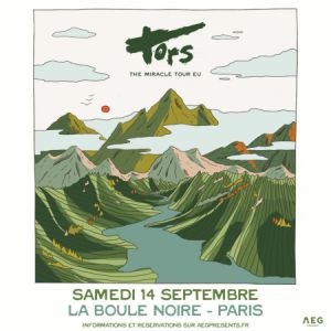 Tors en concert à La Boule Noire en septembre 2024