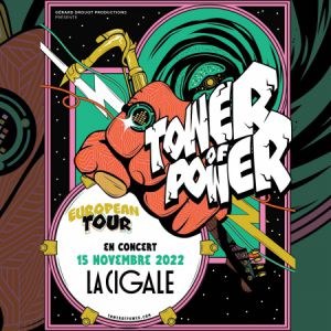 Tower Of Power en concert à La Cigale en novembre 2022