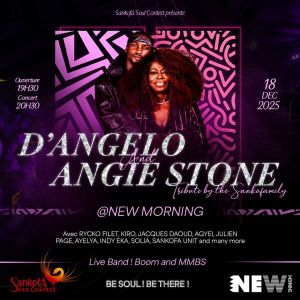 Tribute To D'angelo & Angie Stone en concert New Morning en décembre 2025