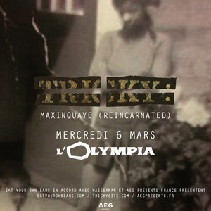 Tricky en concert à L'Olympia en mars 2024