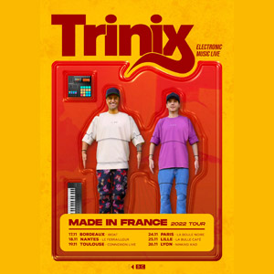 Trinix en concert à La Boule Noire en novembre 2022