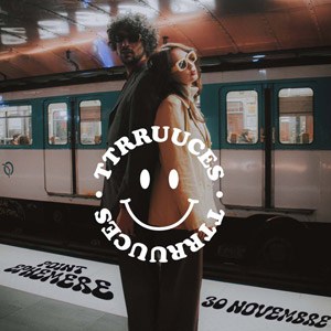 Ttrruuces en concert au Point Ephemere en novembre 2023
