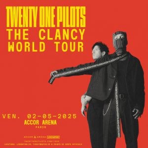 Twenty One Pilots en concert à l'Accor Arena en 2025