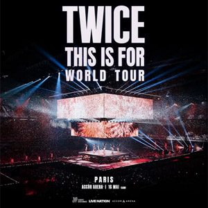 Twice [this Is For] World Tour In Paris Accor Arena en mai 2026
