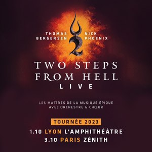 Two Steps From Hell Zénith de Paris - La Villette - Paris mardi 3 octobre 2023