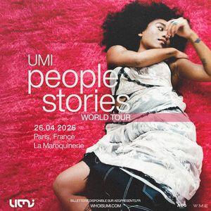 Umi en concert La Maroquinerie le 26 avril 2026